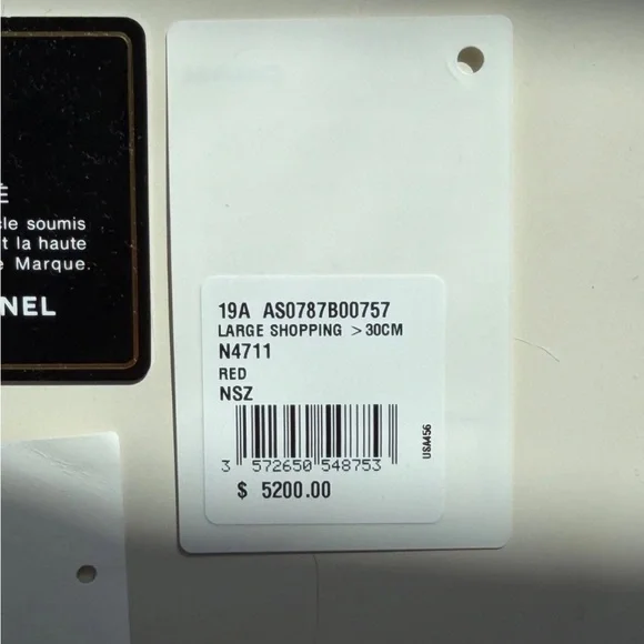 Chanel Quilted Red Leather Shoulder Bag - Picture 8 of 8